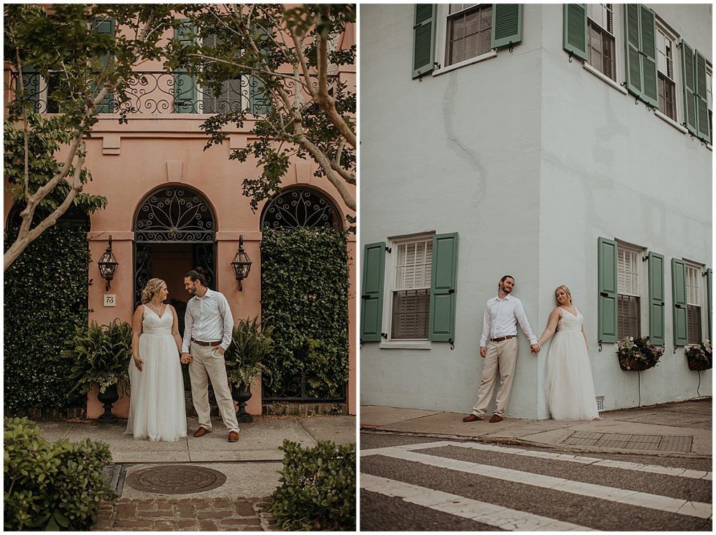 Chloe and Tylers Charleston destination wedding photos taken by Indiana based photographer Kim Kaye Photography