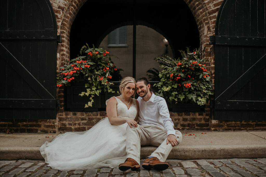 Couples elopement in Charleston SC portraits captured by Kim Kaye Photography - Charleston Elopement Photographer