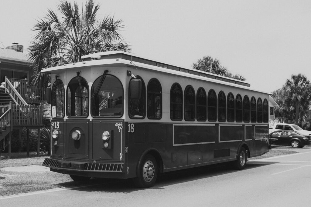 Charleston travel bus