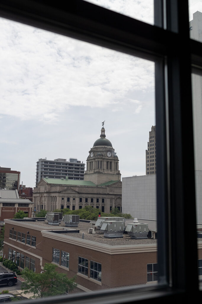 Views of Fort Wayne, Indiana from The Bradley Hotel