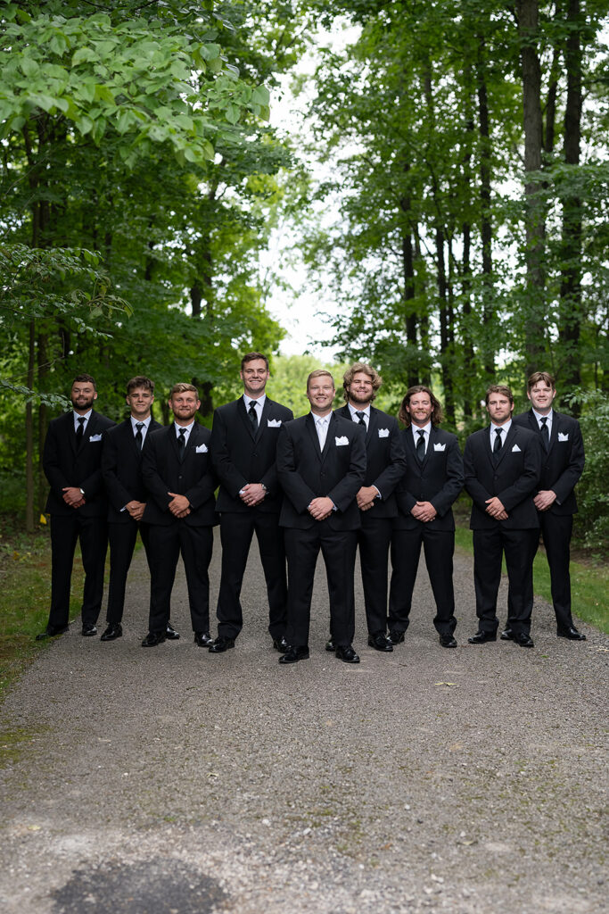 Outdoor groom and grooms portraits