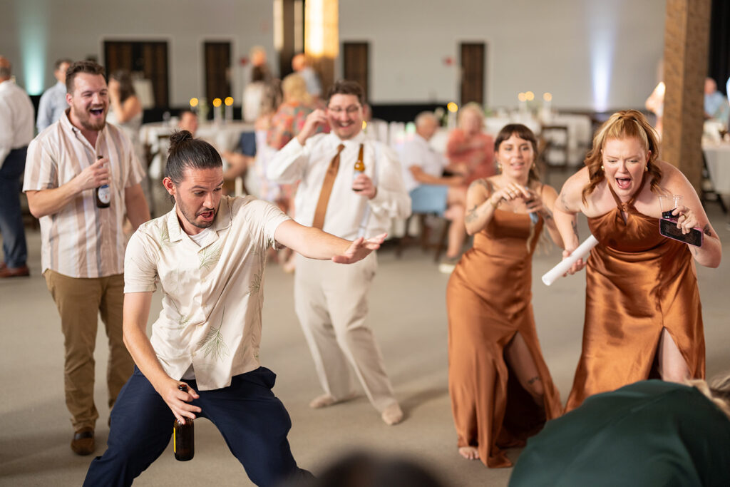 Guests dancing during open dancing