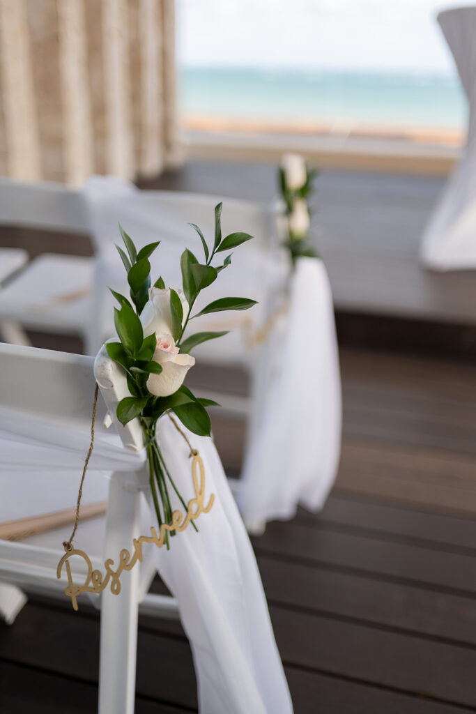 Sky Wedding Ceremony at Hideaway at Royalton Riviera Cancun