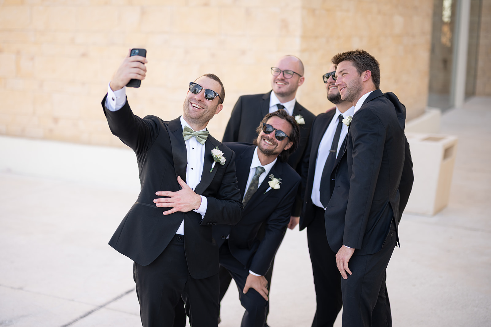 Groom and groomsmen photos from a Grand Palladium Costa Mujeres wedding