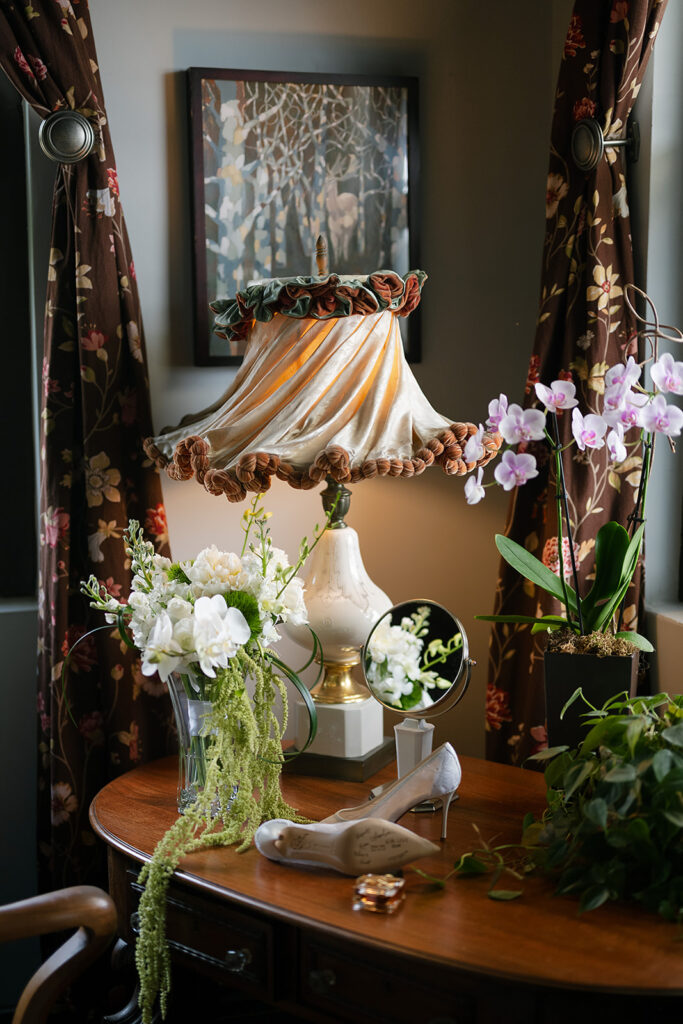 Elegant wedding details from a Chicago micro wedding